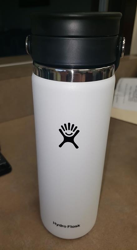 Hydro Flask 16 oz Wide Mouth Flex Sip Lid White