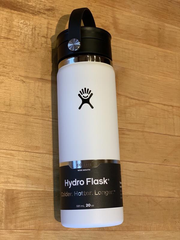 20-Oz Wide Mouth in Black - Coolers & Hydration, Hydro Flask