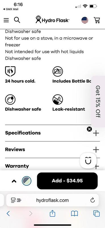 Photo submitted with review of product