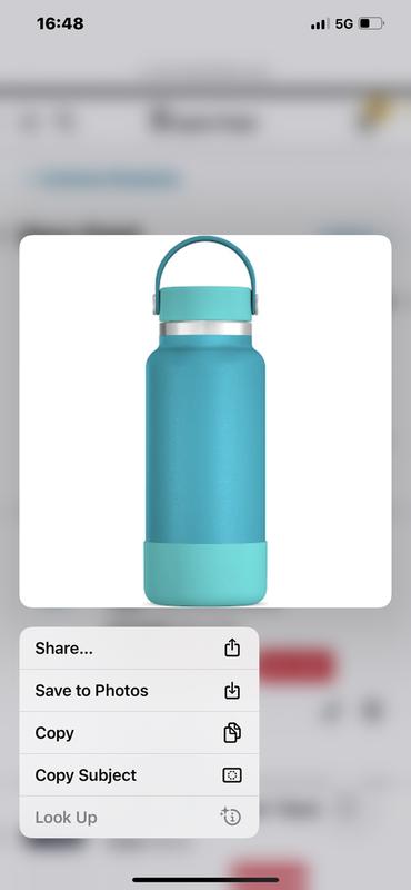 Photo submitted with review of product