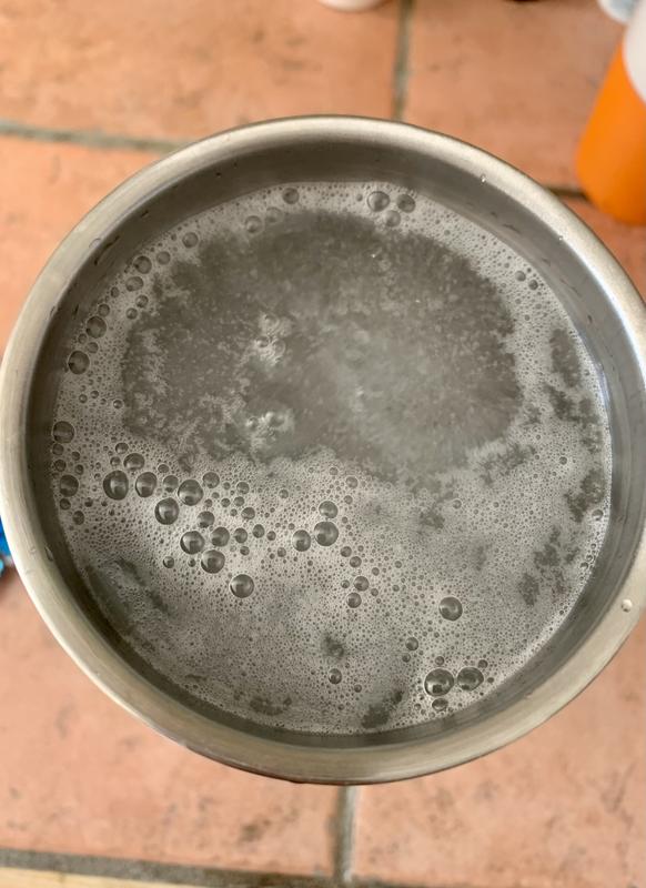 Photo submitted with review of product