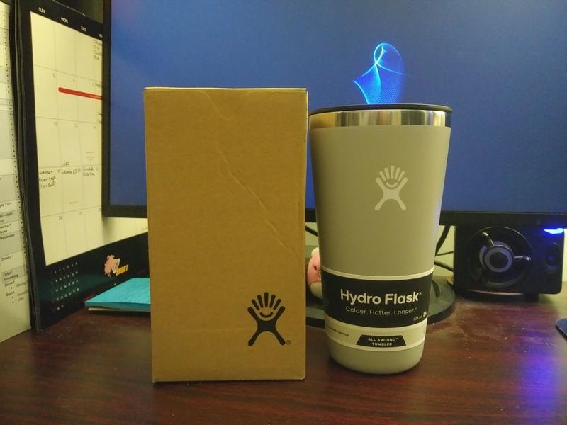 Hydro Flask 16 oz All Around Tumbler Starfish Review 