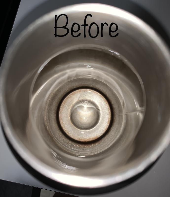 Photo submitted with review of product