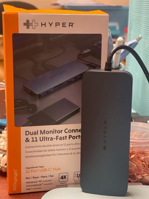 Hyper HyperDrive Next 11 Port USB-C Hub - Micro Center
