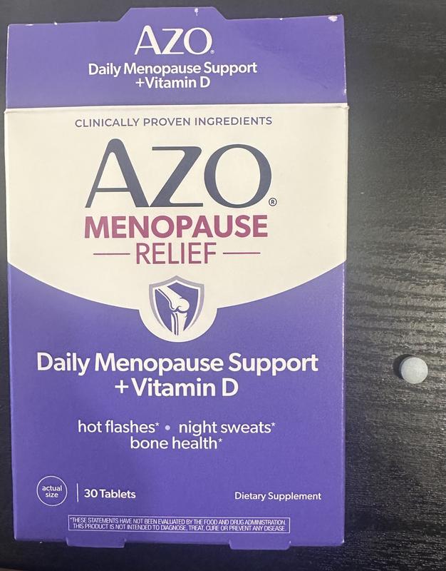 AZO® Daily Menopause Support + Vitamin D Tablets | Buy Supplements
