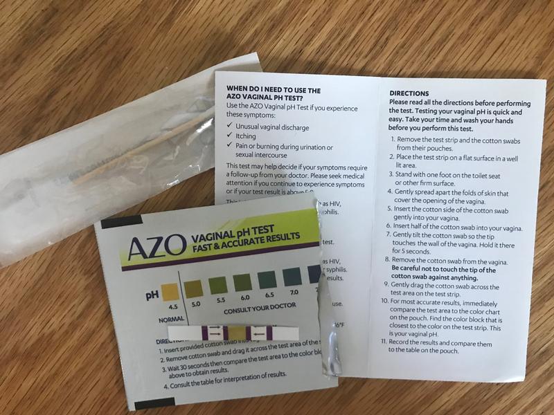 AZO Vaginal pH Test | Test Your Vaginal pH at Home - AZO