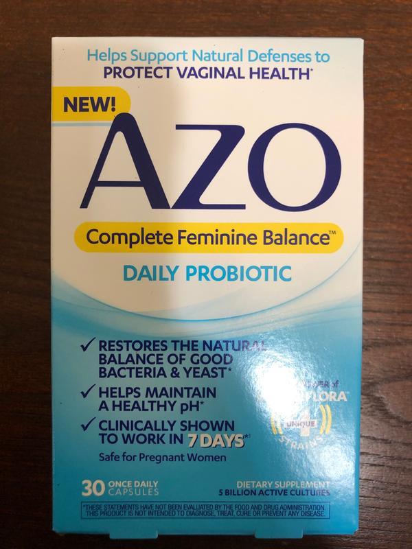 AZO Complete Feminine Balance Daily Probiotic 30 ct