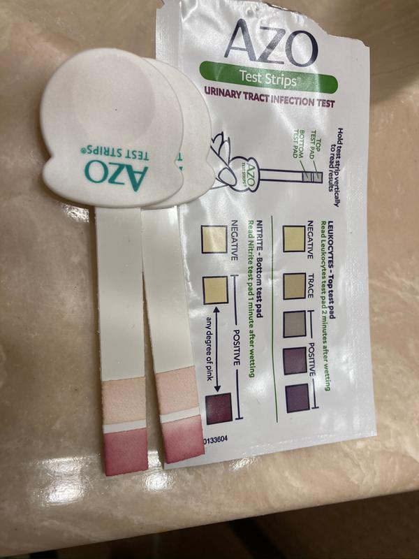 AZO UTI Test Strips  Order Urinary Tract Infection Test Strips - AZO