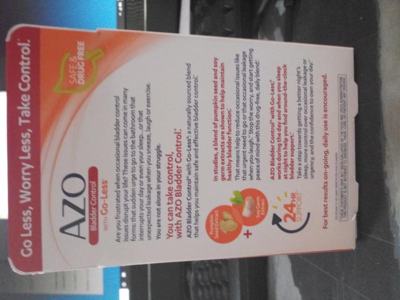 Azo Bladder Control Capsules, 54 ct | Meijer