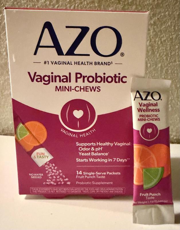 AZO® Vaginal Probiotic Mini-Chews Packets