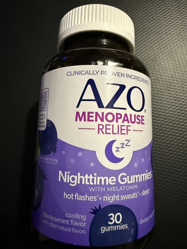 AZO® Menopause Relief Nighttime Gummies | Buy Supplements for