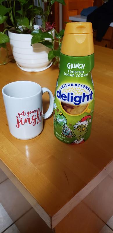 Grinch Frosted Sugar Cookie Coffee Creamer Review from