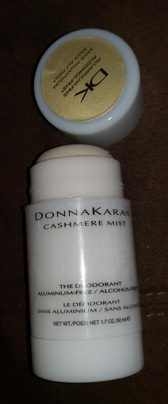 Donna Karan Cashmere Mist Deodorant front view.