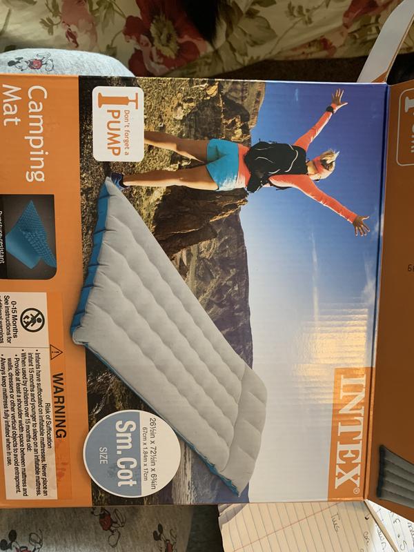 Intex cot best sale size camp mat