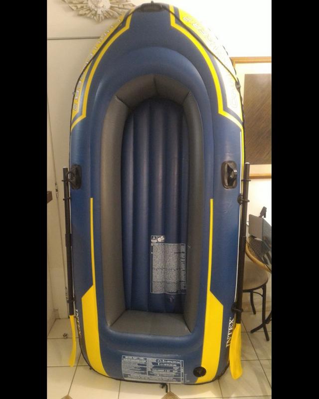 When I inflated it for the first time.