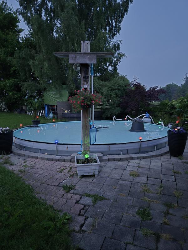 Now a seniors salt water pool