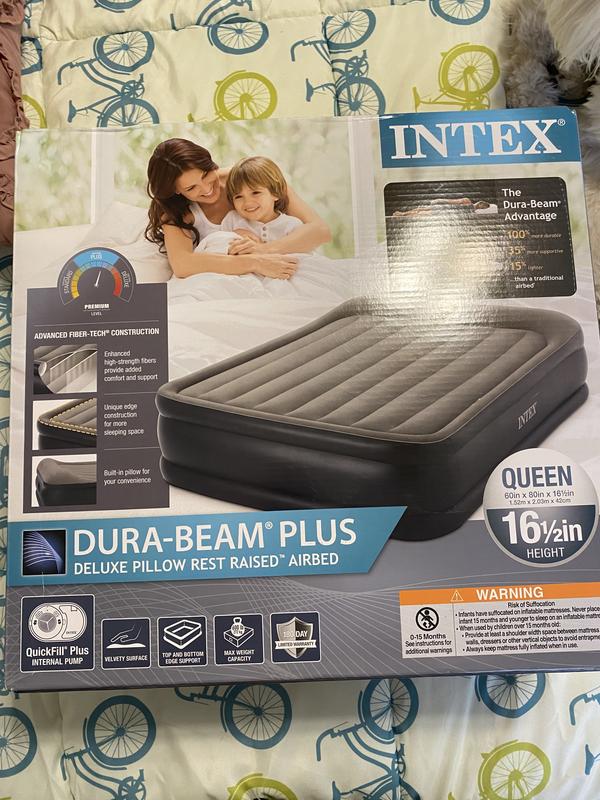 Intex pillow rest raised queen best sale