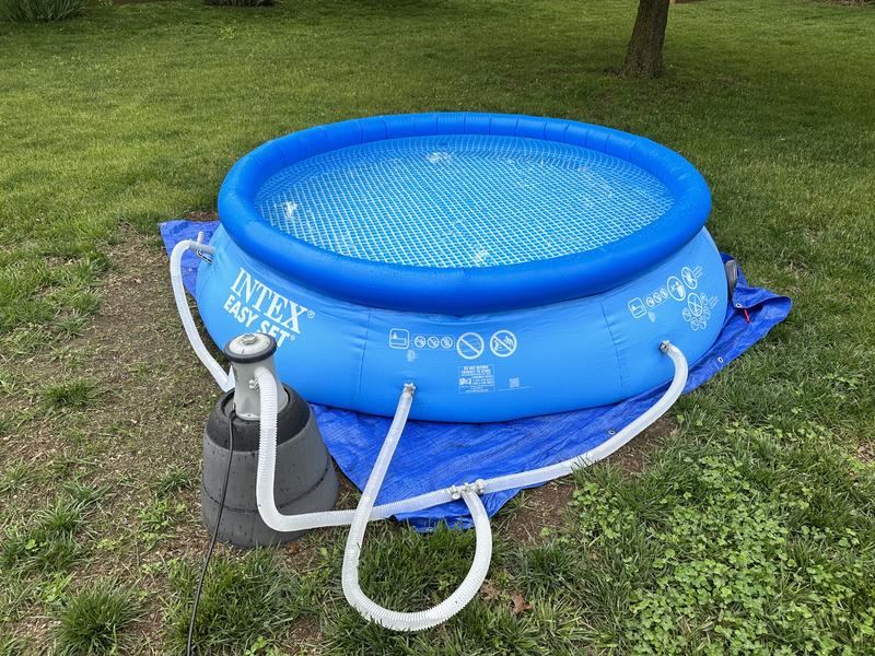 Intex 8x24 EasySet round Inflatable deals pool