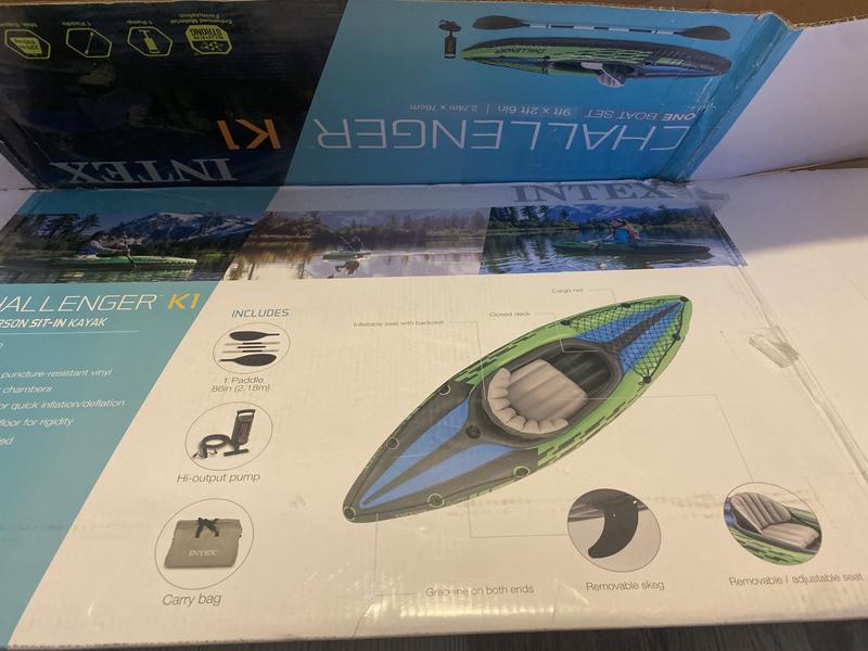 My replacement Kayak for my new apartment and fits great in my car trunk, and my backpack cooler allows me to make it a day.