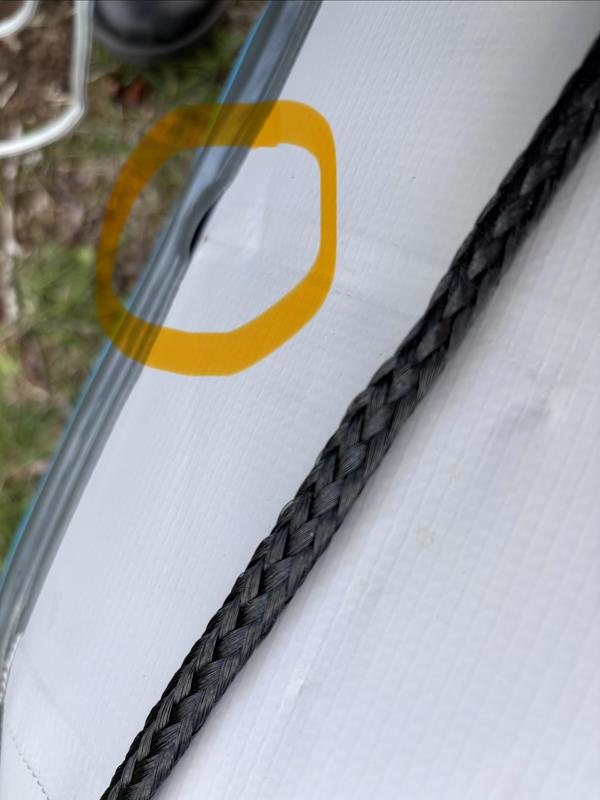 Issue with black in 2 places and potential air leakage