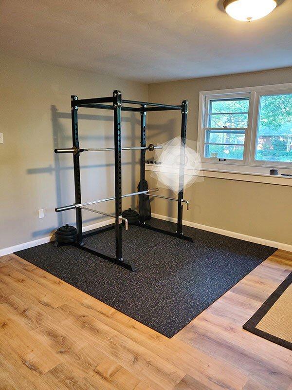 Home Gym Layout Best Crossfit Flooring Gym Mats Are Exercise Room