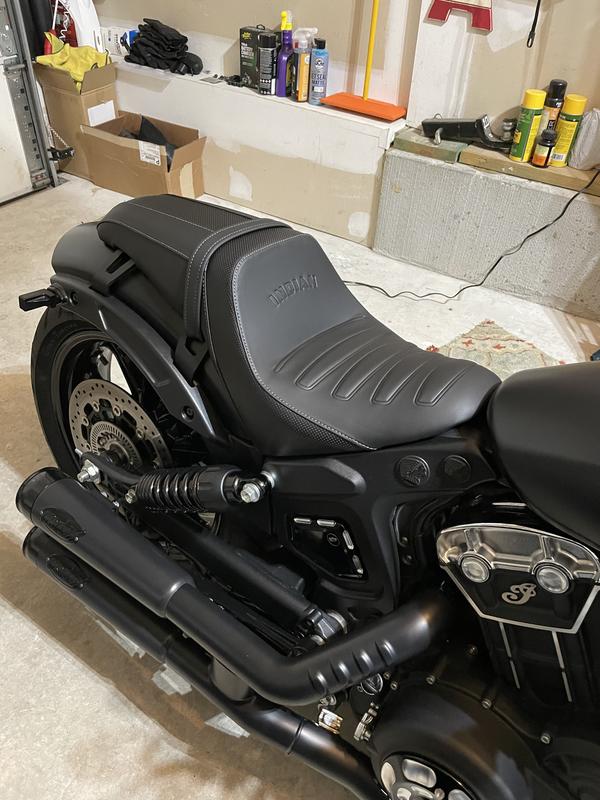 Syndicate Seat, Black | Indian Motorcycle