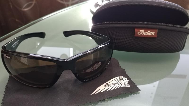 Riding Liberty Sunglasses Black Indian Motorcycle EN CA