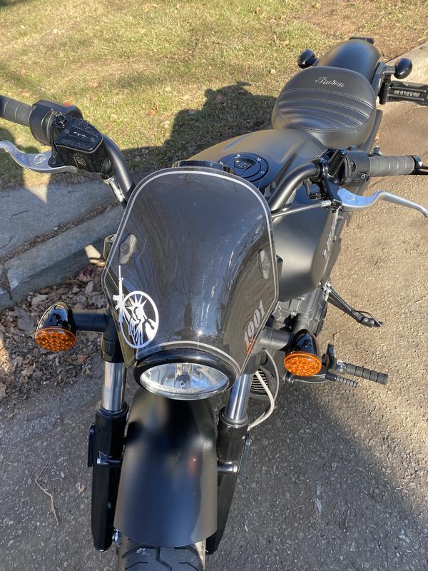INDIAN MOTORCYCLE DARK TINT 1901 LOW FLY WINDSCREEN FOR 20152020 SCOUT