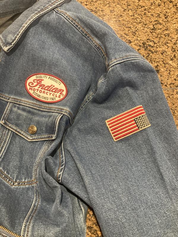 Indian motorcycle sale denim jacket