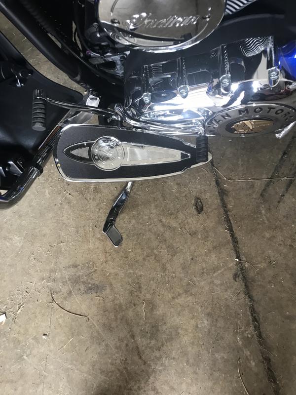 INDIAN MOTORCYCLE CHROME REDUCED REACH KICKSTAND FOR 20142018 CHIEF