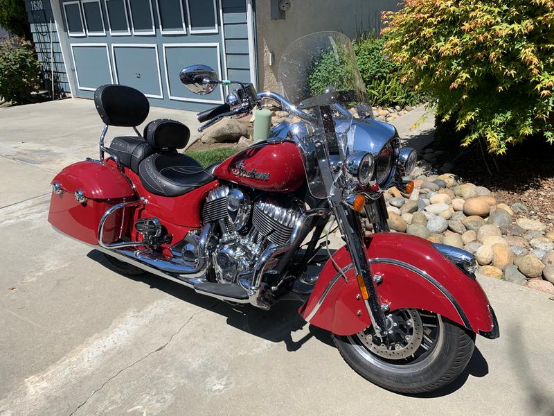 Rider Backrest Pad Indian Motorcycle