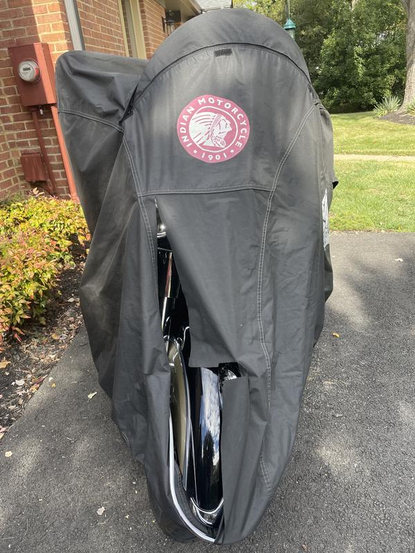 Chief Full All-Weather Cover, Black | Indian Motorcycle