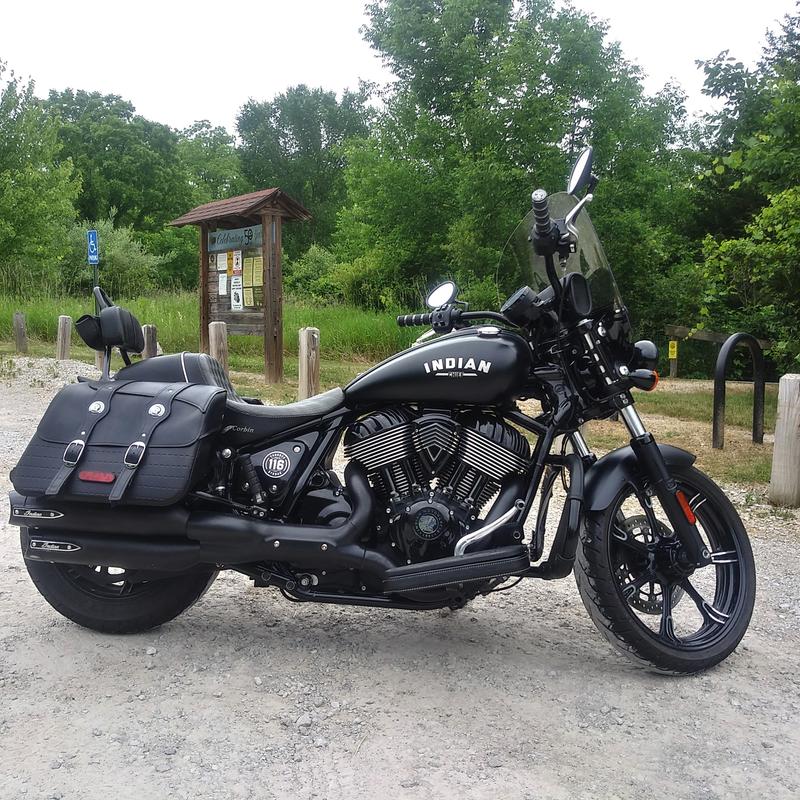 All Weather Vinyl Saddlebags Black Indian Motorcycle