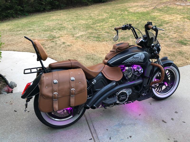 scout bobber ape hangers