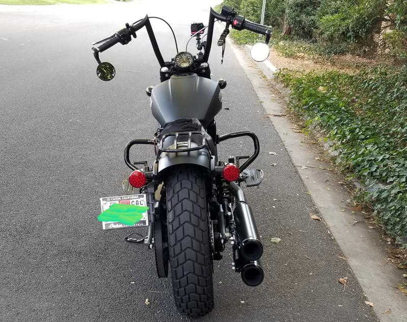 Motorcycle Rear Engine Guard Crash Bar For Indian Scout & Scout