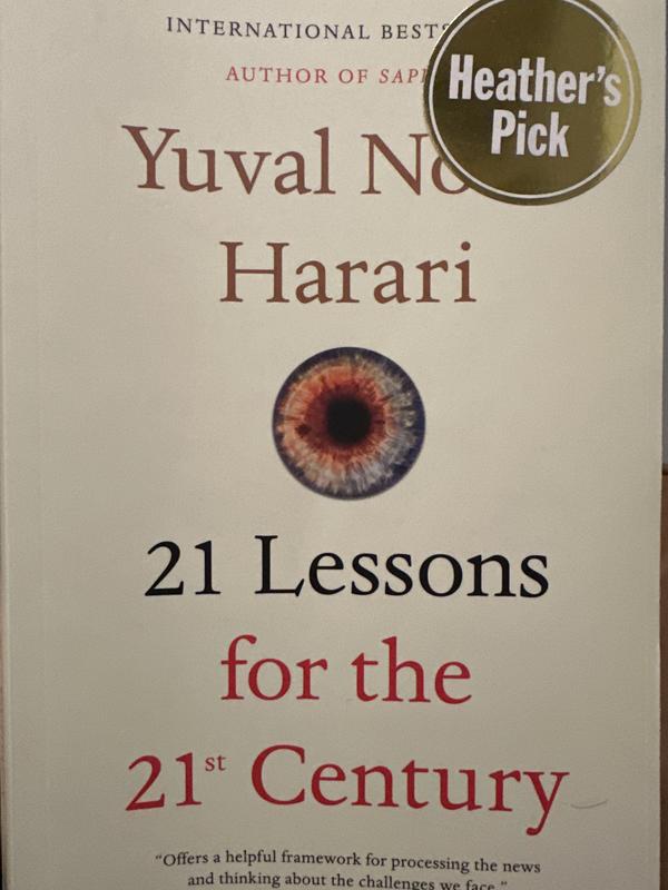 21 Lessons For The 21st Century Book By Yuval Noah Harari