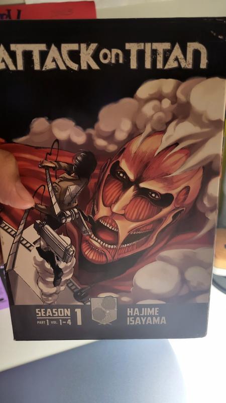  Attack on Titan Season 1 Part 1 Manga Box Set (Attack on Titan  Manga Box Sets): 9781632366993: Isayama, Hajime: Books