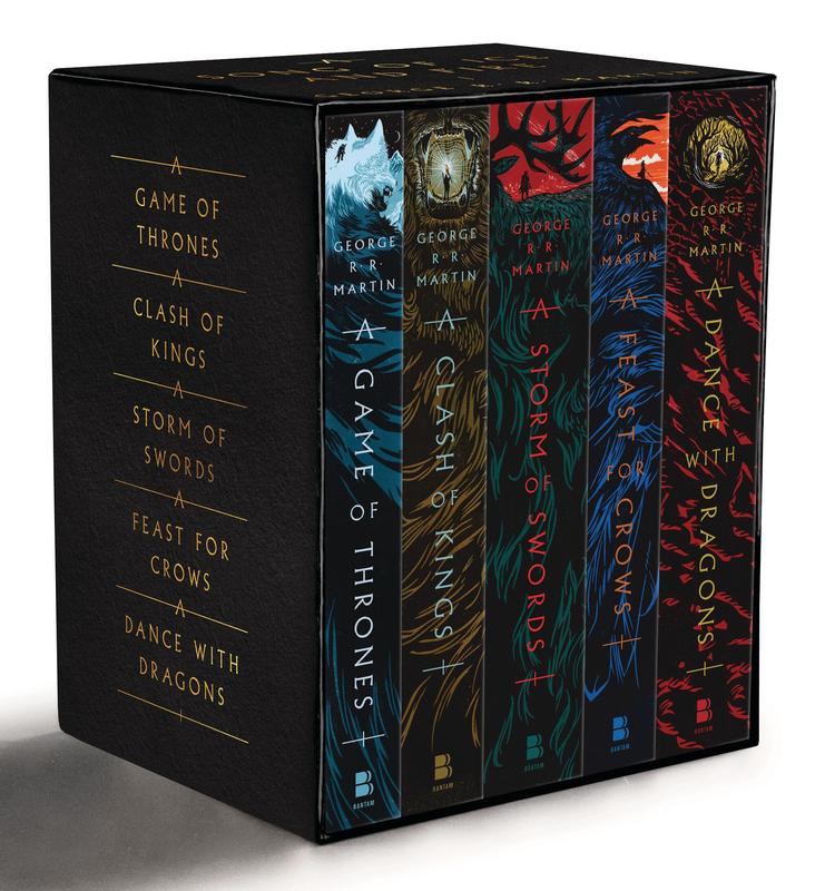 George R. R. Martin's A Game Of Thrones 5-book Boxed Set (song Of