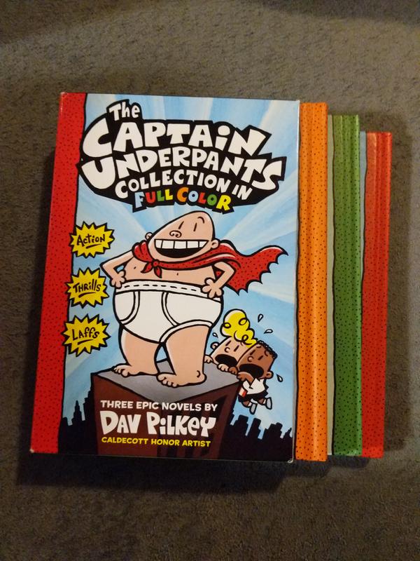  Captain Underpants Series - Complete 11 Book Collection -  Adventures of Captain Underpants, Captain Underpants and the Preposterous  Plight of the Purple Potty People, Captain Underpants and the Big, Bad  Battle