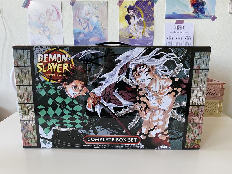 Demon Slayer Mangá Vol. 1 Ao 23 + 5 Volumes Extras - Kimetsu No Yaiba  Coleção Completa