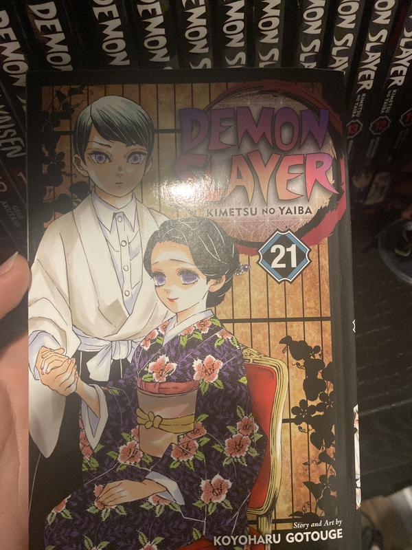 Mangá Demon Slayer Kimetsu No Yaiba Volume 21