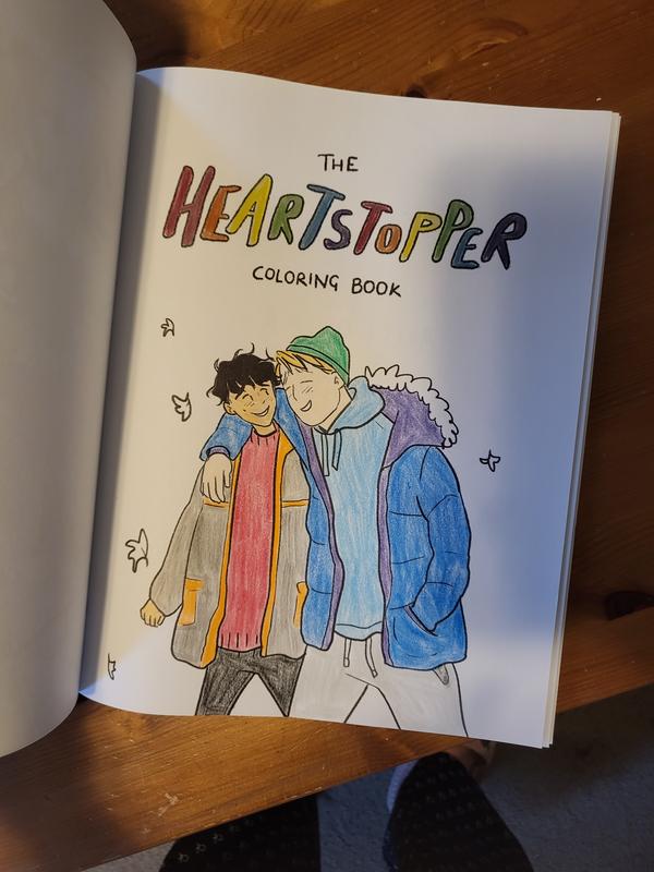 Heartstopper Colouring Book