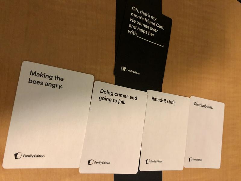 Cards Against Humanity Family Edition Game by Cards Against Humanity