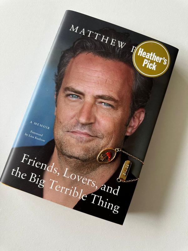 Matthew Perry signed book Friends, Lovers And The Big Terrible