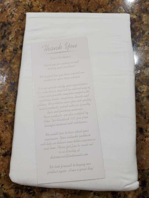 Inside the packaging