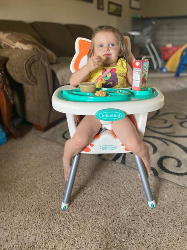 Grow With Me 4 in 1 Convertible High Chair Fox Infantino