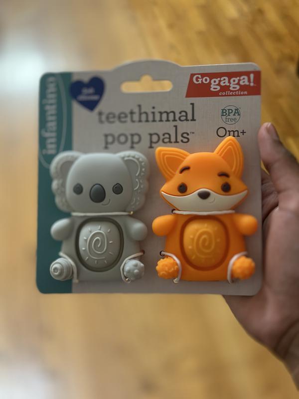 Teethimal Pop Pals Koala & Fox – Infantino
