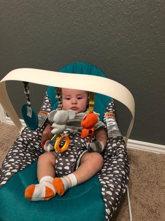 infantino 2 in 1 bouncer and activity seat instructions