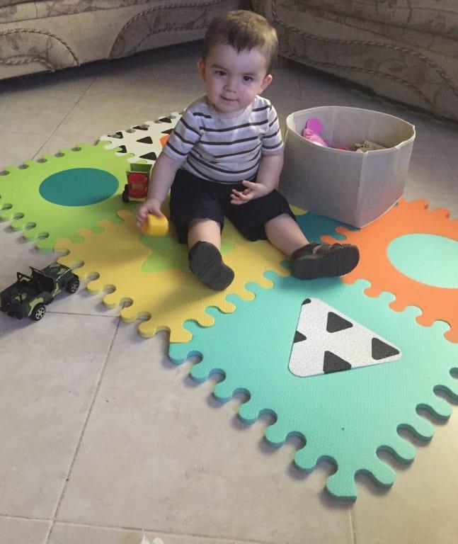 infantino puzzle mat