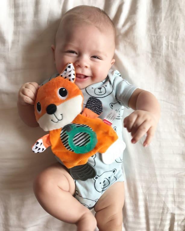 infantino cuddly teether